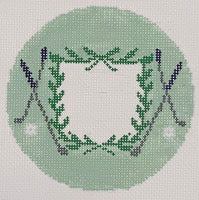 Golf Crest Monogram Round