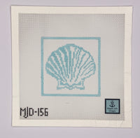 Shimmering Scallop Shell