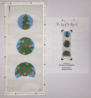 Dangling Tree Ornament with stitch guide