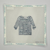Navy/White Striped Shirt