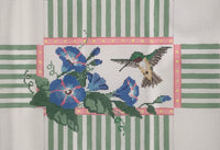 Hummingbird & Morning Glories Brick Cover