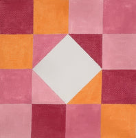 Pink & Orange Squares