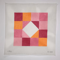 Pink & Orange Squares