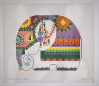 Floral Elephant