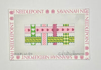 Woven Ribbons - Pink & Green Insert