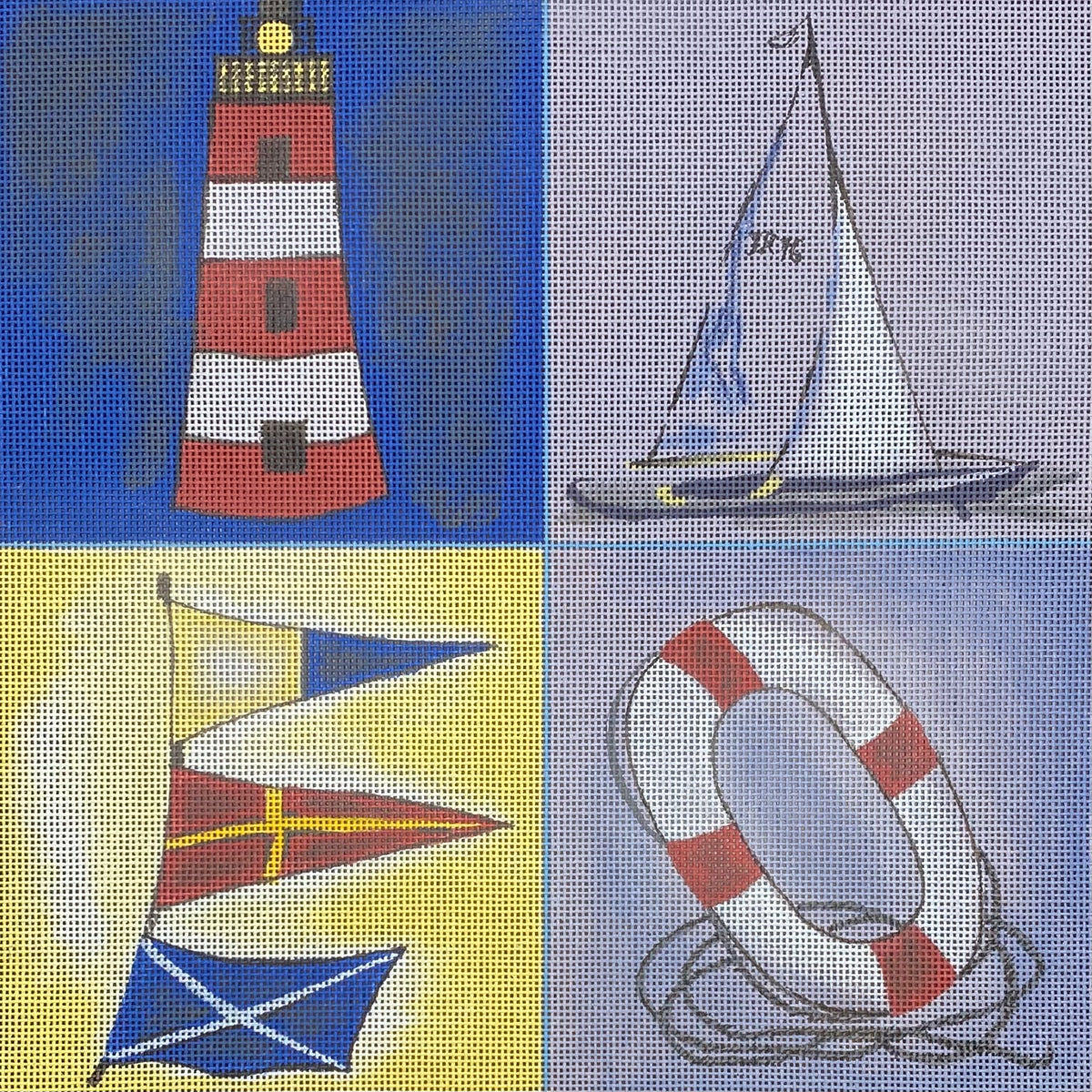 Ahoy Needlepoint Destashing