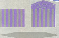 Purple/Gray Mini Purse