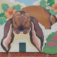 Lop Eared Rabbit Pillow