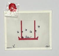 Mouse Mini Tote Ornament
