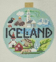 Iceland Travel Round (print)
