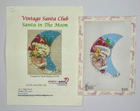 Santa Moon with stitch guide

