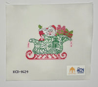 Chinois Sleigh with Santa
