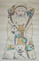 30" White Arctic Santa
