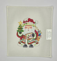 Stitching Squatty Santa
