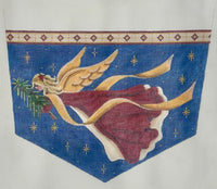 Red Angel Stocking Cuff
