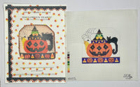 Halloween Teapot with stitch guide
