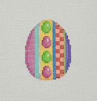 Egg/Hop Stripe Mini Egg
