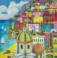 Greek Island Landscape
