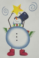Snowman with Star
