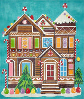 Gum Drop Gingerbread House
