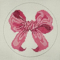 Pink Bow Round
