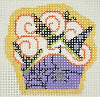 October Cupcake with stitch guide
