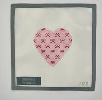 Pink Mini Bows Heart
