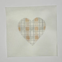 Plaid Heart
