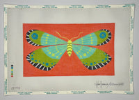 Aqua Lime Butterfly
