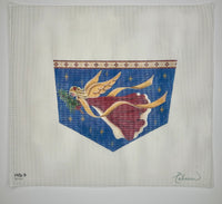 Red Angel Stocking Cuff
