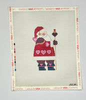 Folk Santa - Red
