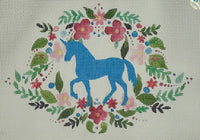 Unicorn Flowers (print)

