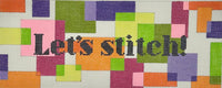 Mod Words "Let's Stitch!"

