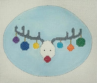 Reindeer Face Horizontal
