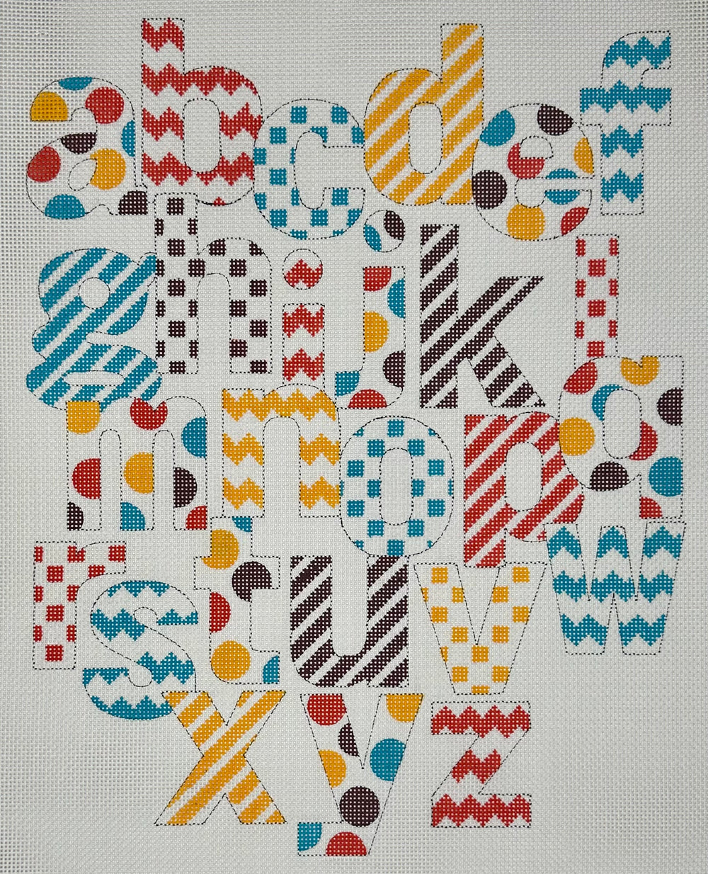 Patterned Alphabet