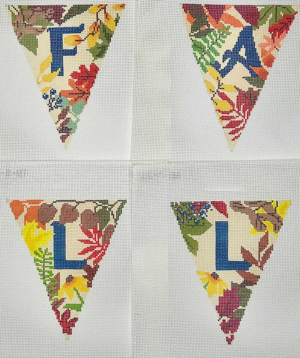 Fall Garland - 4 canvases