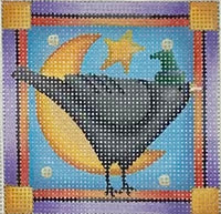 Crow Halloween Square
