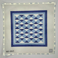 Blue Tile Pillow
