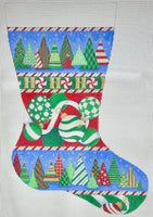Trees & Ornaments Stocking
