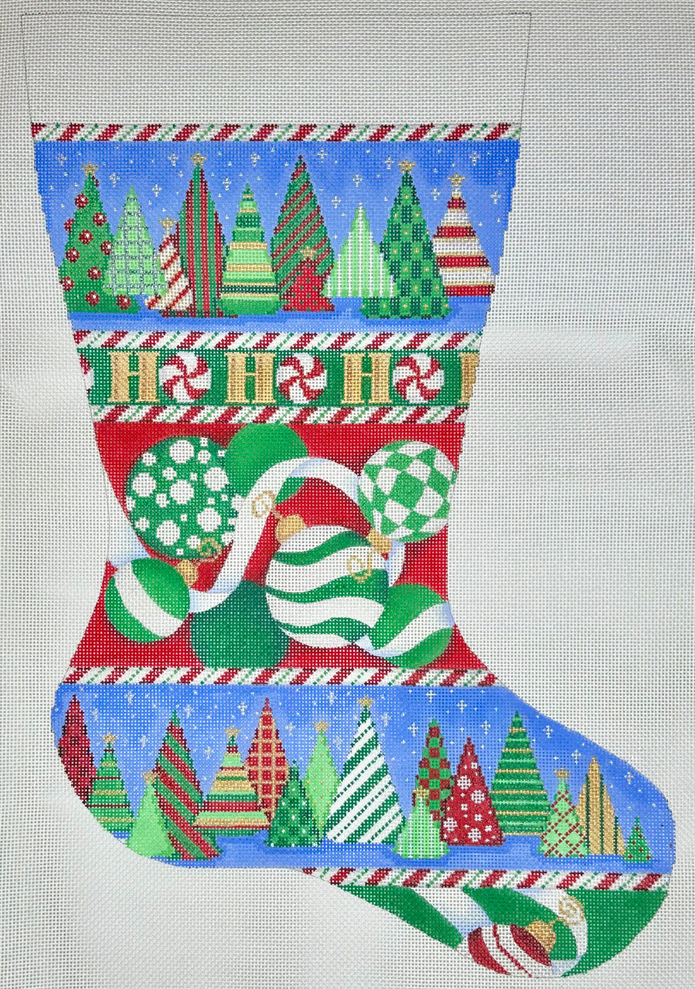 Trees & Ornaments Stocking