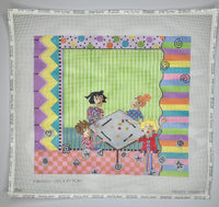 Majong Girls at Play
