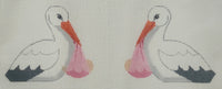 It's a Girl Stork 2 Sided Clip On
