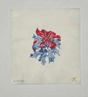 Blue Holly with Red Bow
