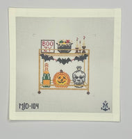 Halloween Bar Cart
