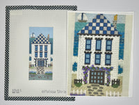 Seaside Houses: Trellis House with stitch guide
