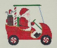 Golf Cart Santa
