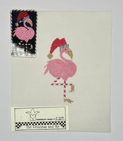 Fancy Flamingo with stitch guide
