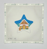 Gingerbread House Star
