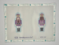 Double Sided Nutcracker - Purple (print)
