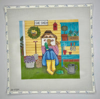 Stitching Girl - Gardening Girl
